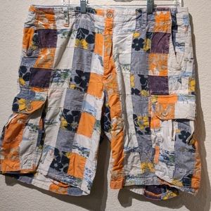 Tailor Vintage | 34 | men's quilted cargo shorts